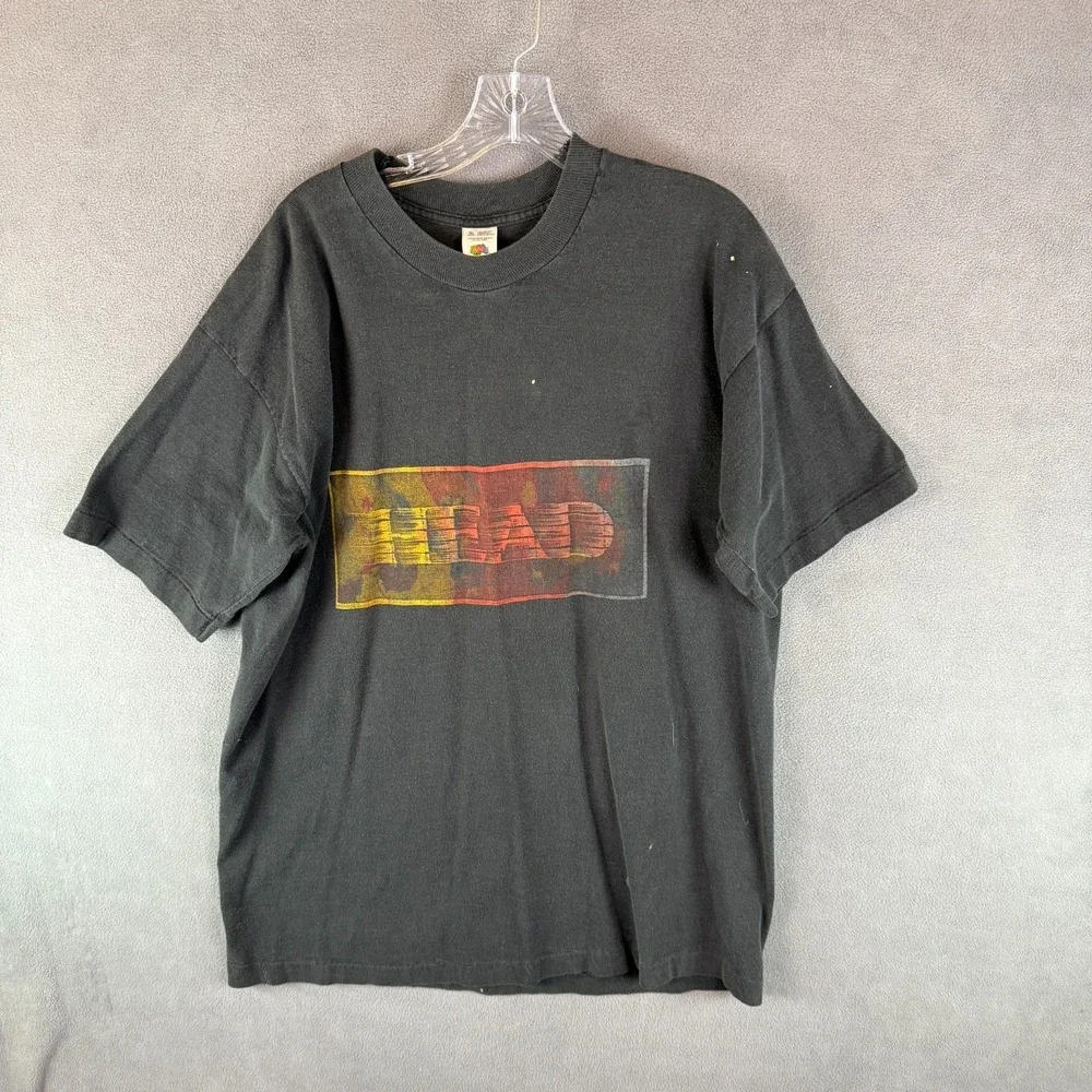 RARE Vintage Mens T Shirt Head (Band) Funny Tee XL Single Stitch Rock Unique 80s
